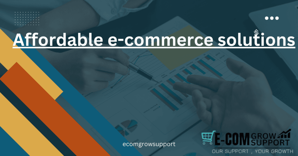 Affordable e commerce solutions