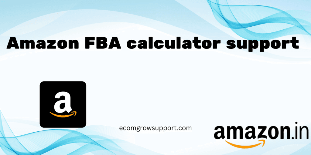 Amazon FBA calculator support