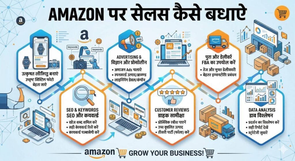 Amazon Par Sales Kaise Badhaye