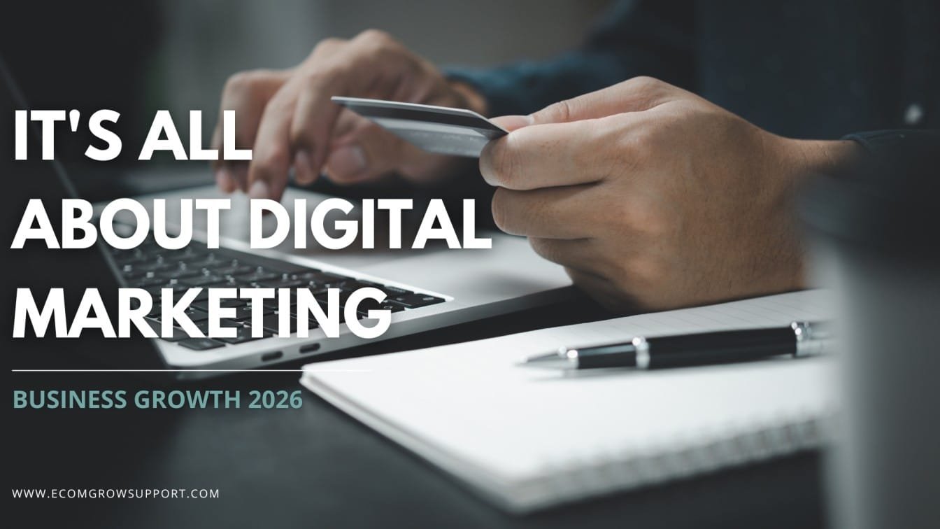 Blue Digital Marketing Landscape Banner