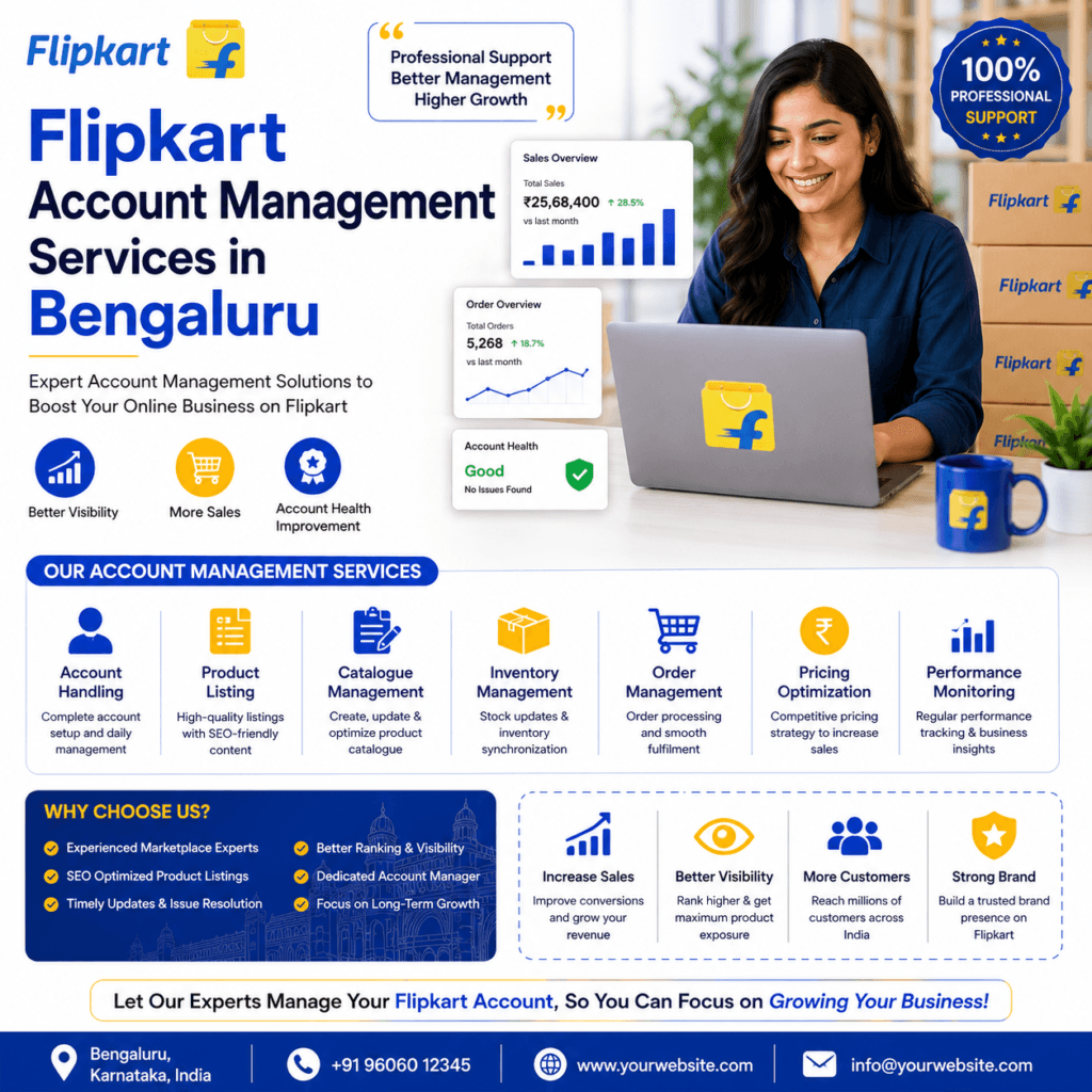 Flipkart Account Management Services in Bengaluru
