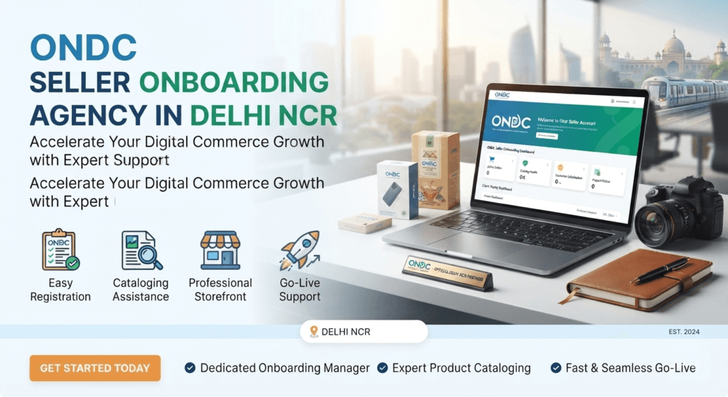 ONDC Seller Onboarding Agency Delhi NCR
