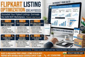 Flipkart Listing Optimization Service Delhi: 7 Powerful Strategies to Improve Rankings and Increase Sales 1 Flipkart listing optimization service in Delhi