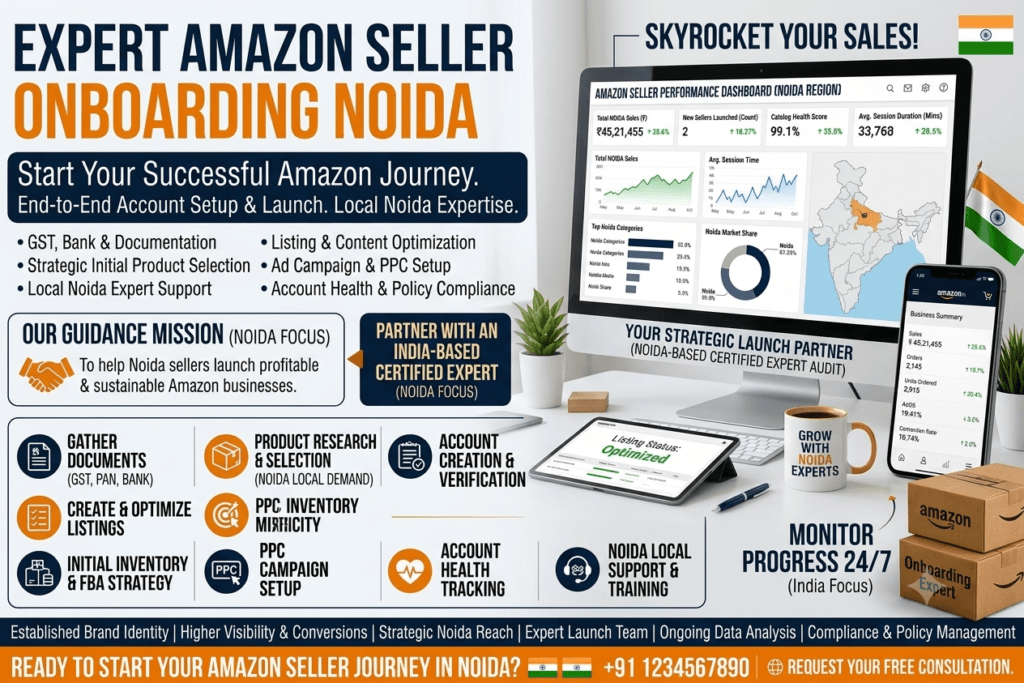 Amazon Seller Onboarding Service Noida: 7 Powerful Steps to Successfully Launch Your Amazon Business 9 Amazon seller onboarding service in Noida