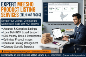 Meesho product listing service in Delhi NCR