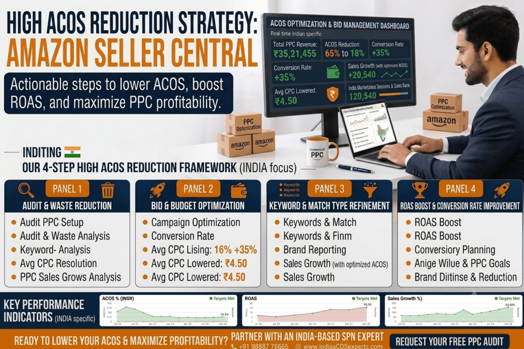 High ACOS Reduction Strategy Amazon