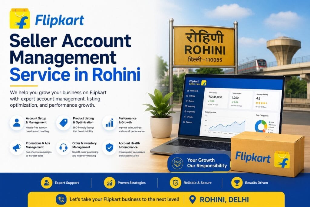 Flipkart Seller Management in Rohini