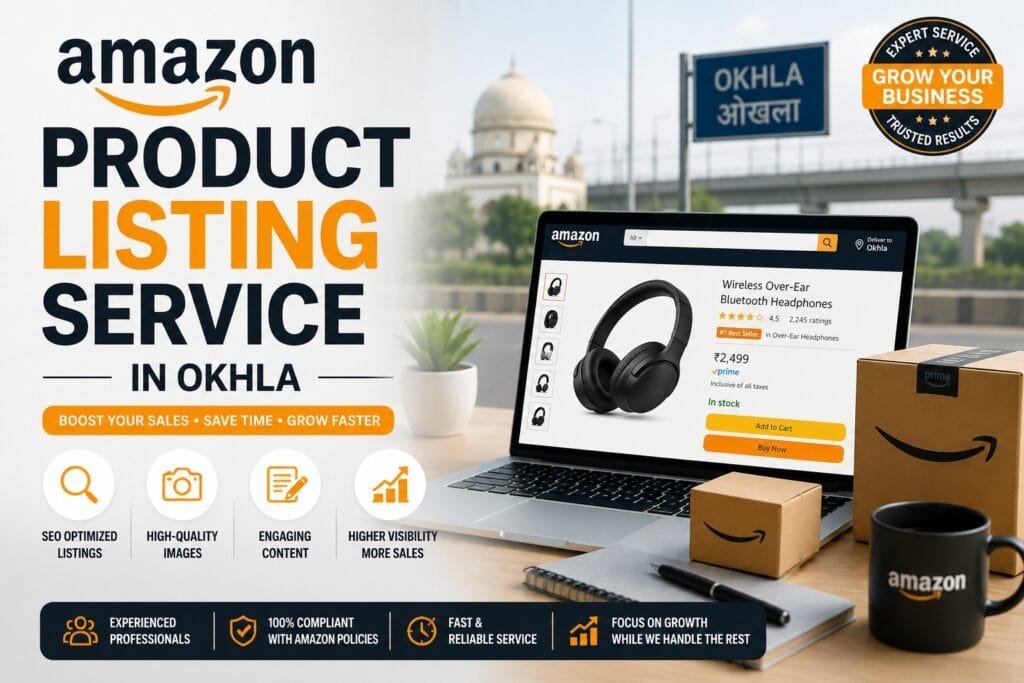 Amazon Product Listing Service in Okhla