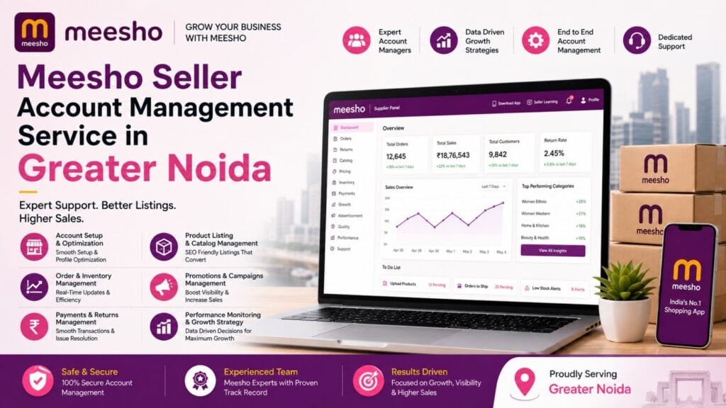 Meesho Seller Management in Greater Noida