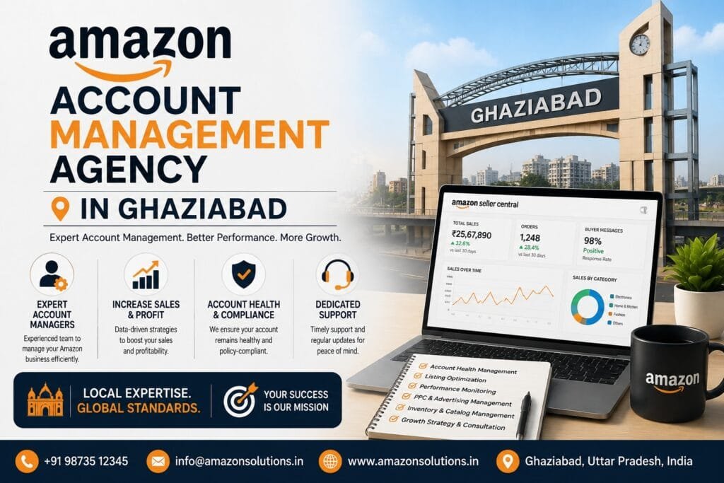 Amazon Account Management Agency in Ghaziabad