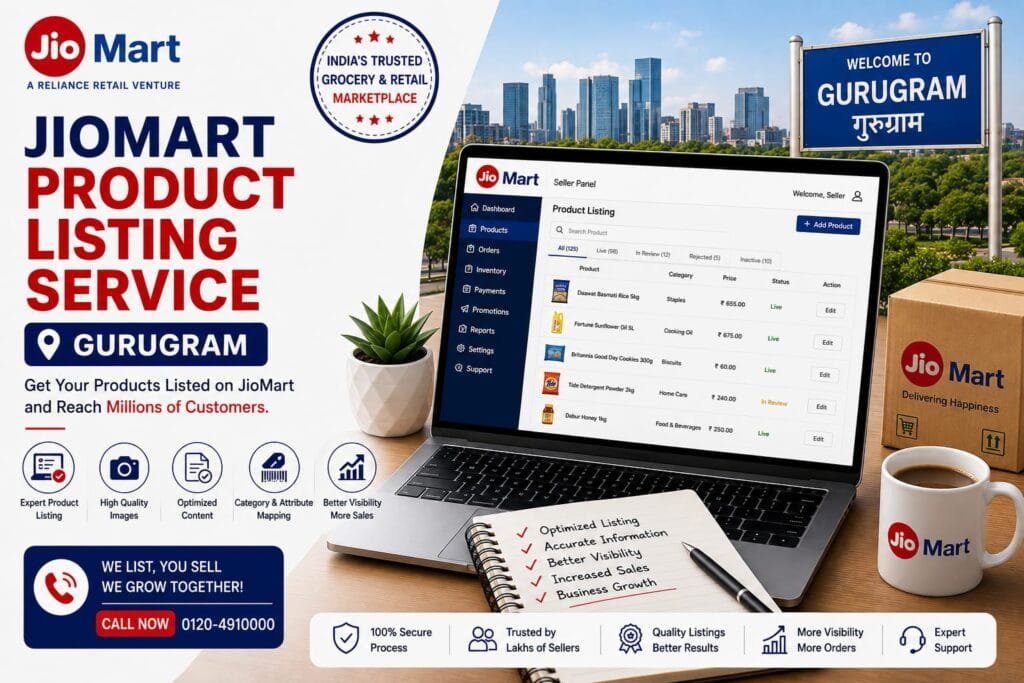 JioMart Product Listing Service Gurugram