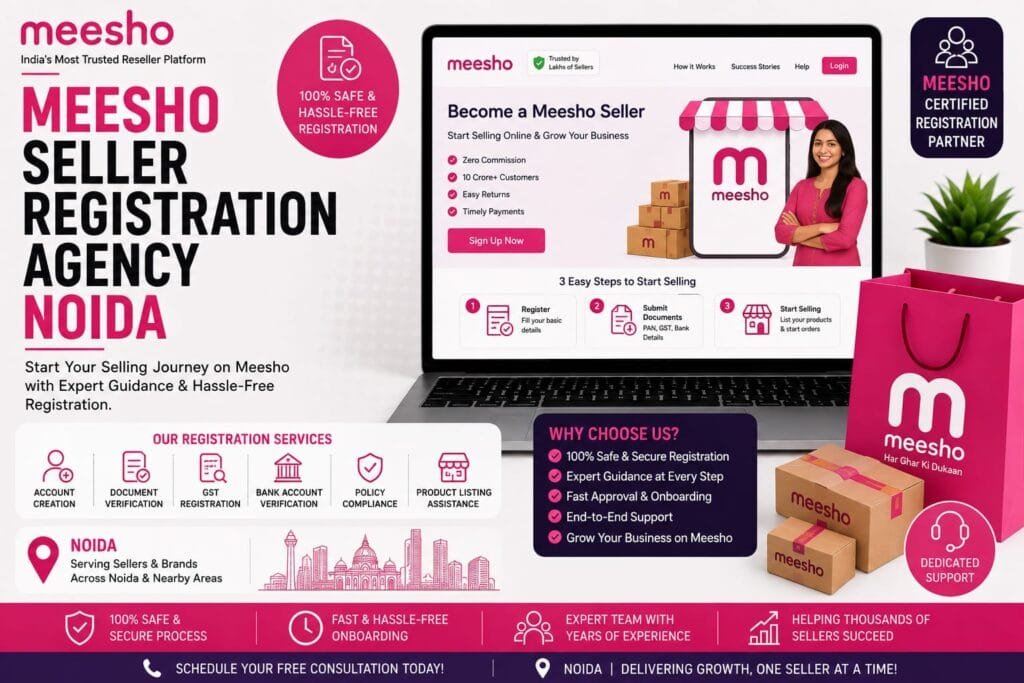 Meesho Seller Registration Agency Noida