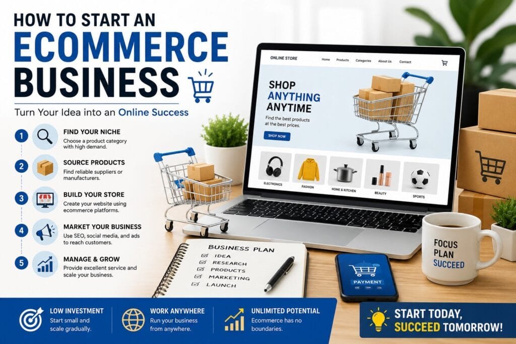 How to Start an Ecommerce Business