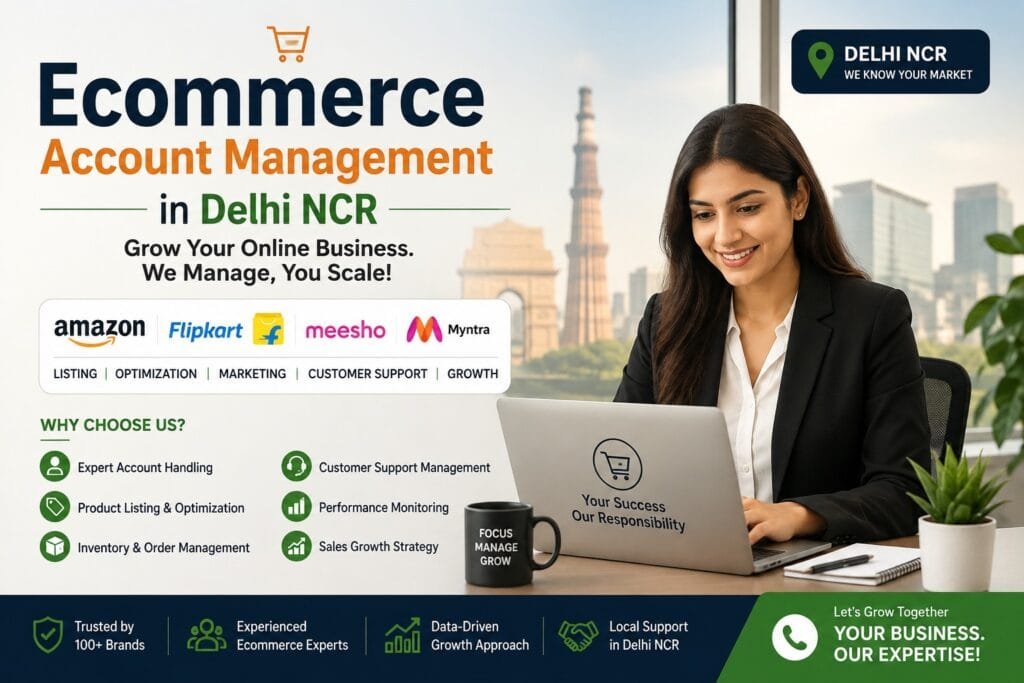 Ecommerce Account Management in Delhi NCR