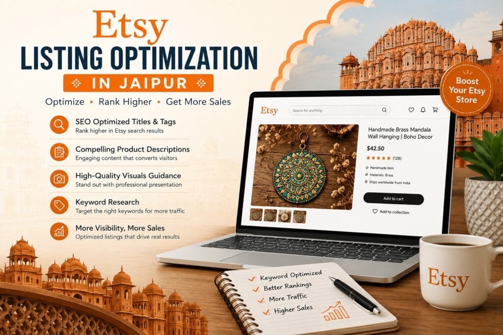 Etsy Listing Optimization Service in Jaipur