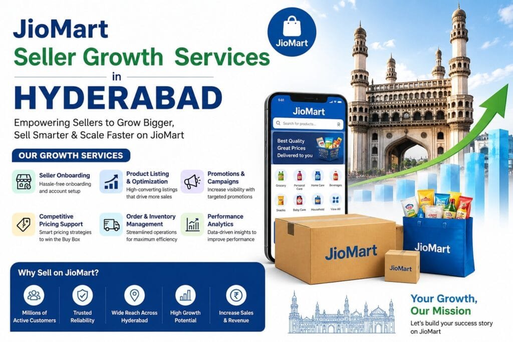 JioMart Seller Growth Services in Hyderabad