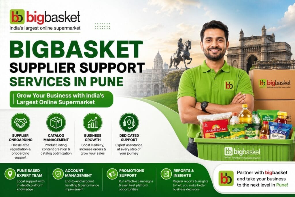 BigBasket Supplier Support in Pune