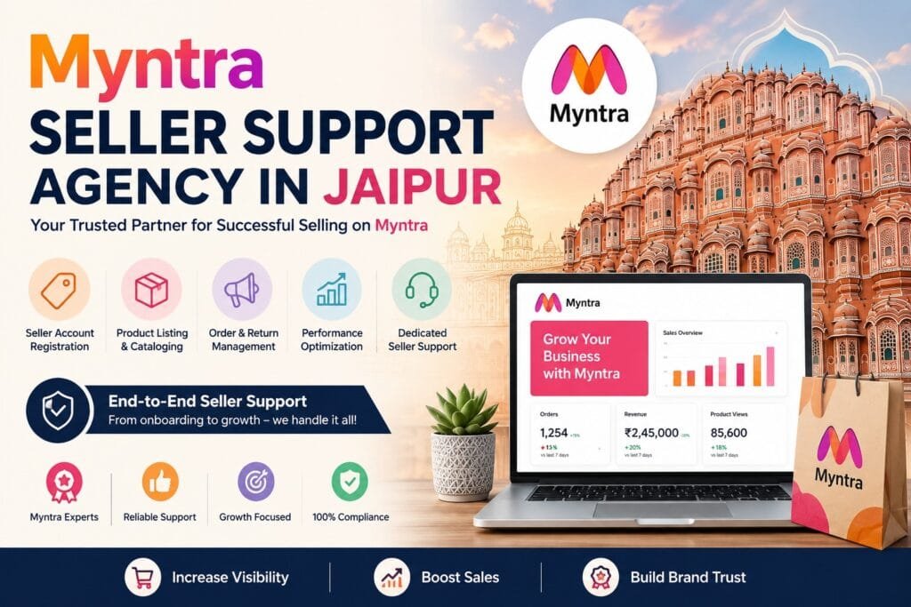 Myntra Seller Support Agency in Jaipur