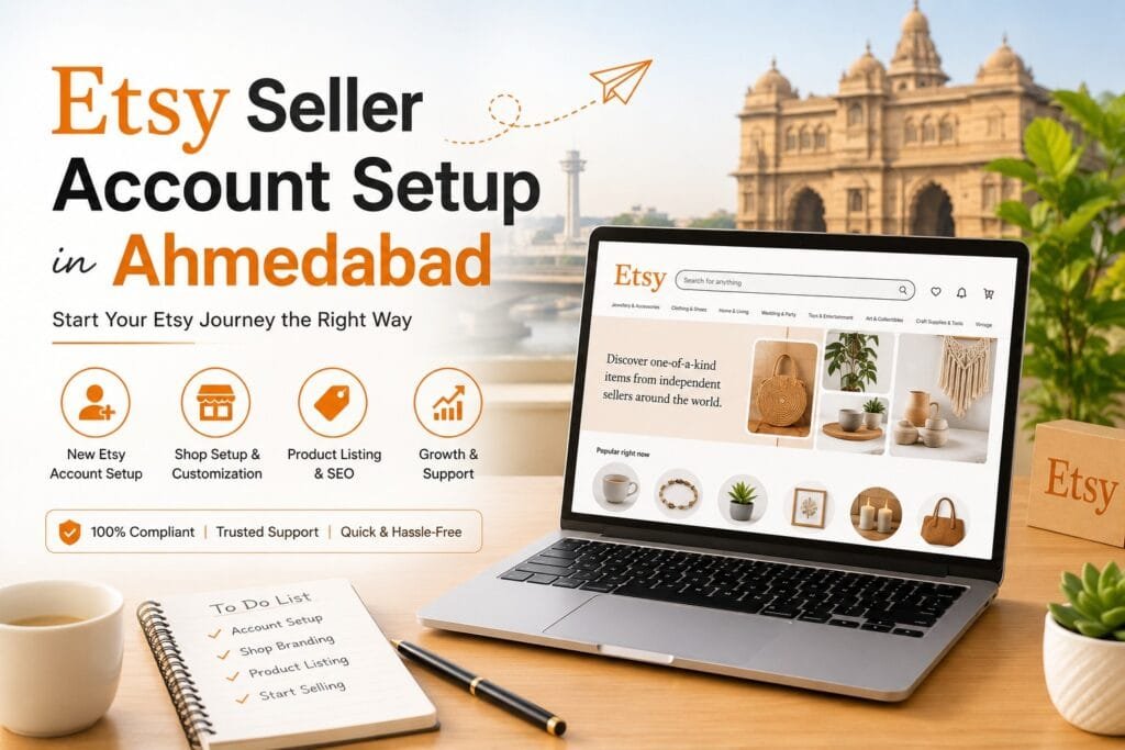 Etsy Seller Account Setup in Ahmedabad