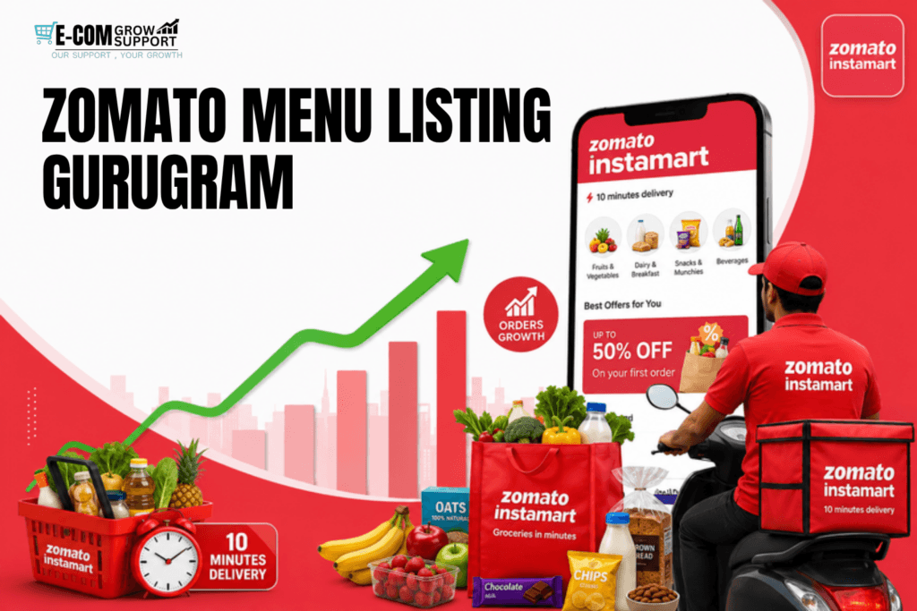 Zomato Menu Listing Gurugram