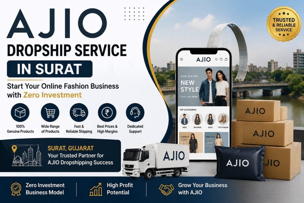 AJIO Dropship Service in Surat
