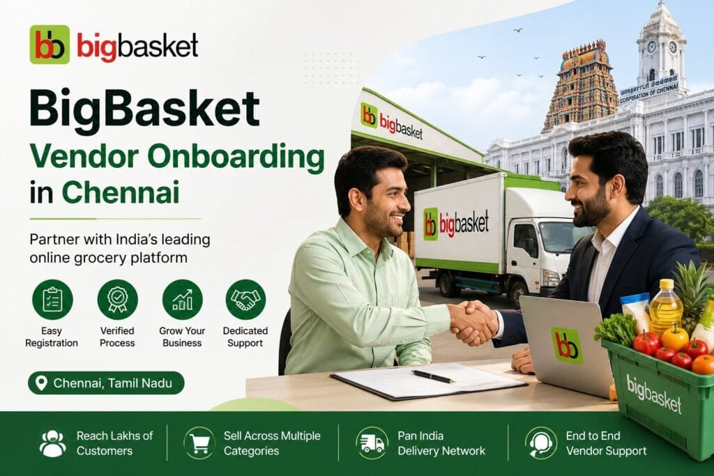 BigBasket Vendor Onboarding in Chennai: 7 Key Steps for a Smooth Seller Setup 3 BigBasket Vendor Onboarding in Chennai