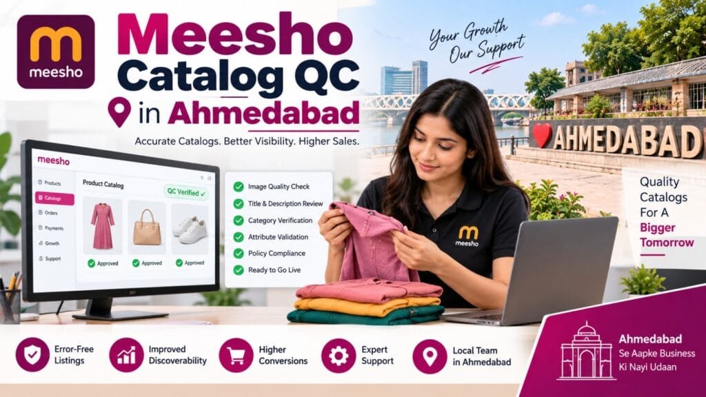 Meesho Catalog QC in Ahmedabad