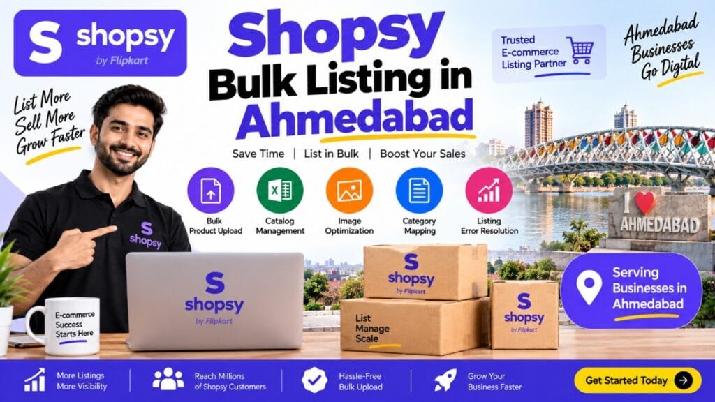 Shopsy Bulk Listing in Ahmedabad
