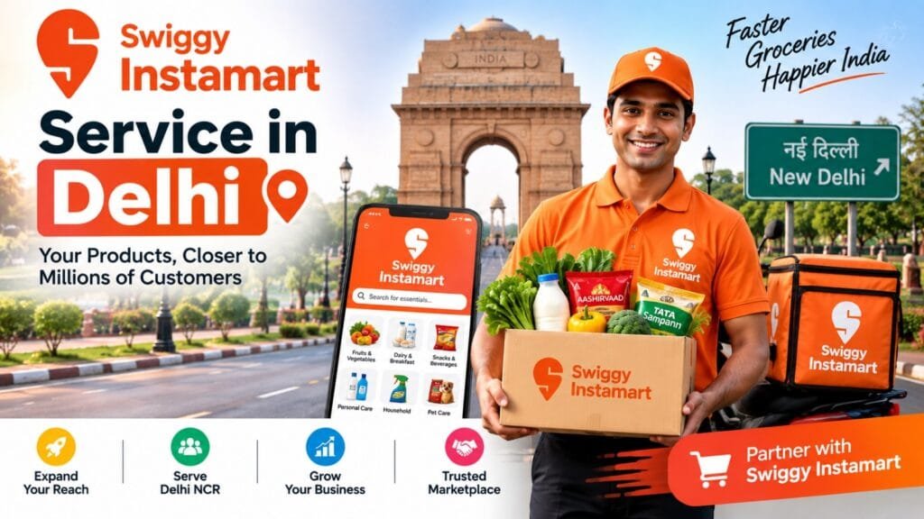 Swiggy Instamart Service in Delhi
