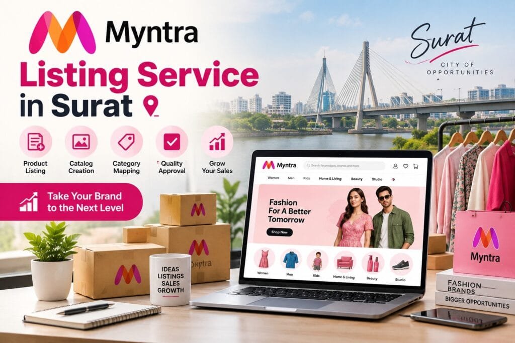 Myntra Listing Service in Surat