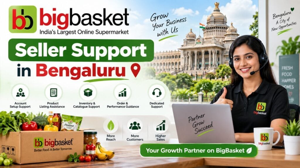 BigBasket Seller Support in Bengaluru