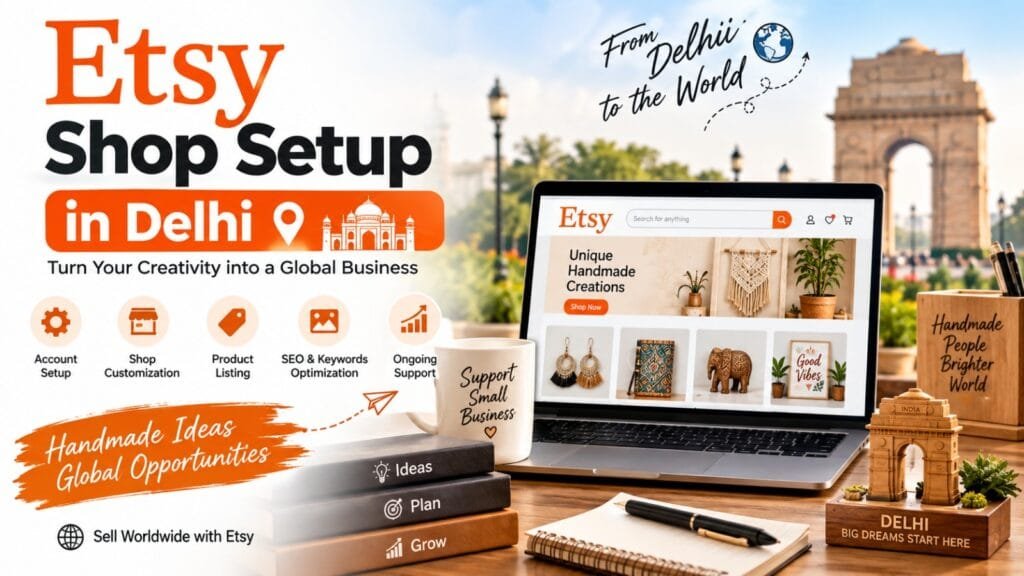 Etsy Shop Setup in Delhi