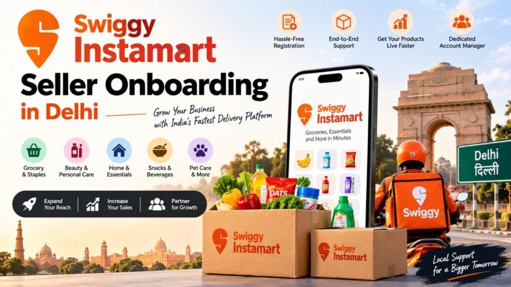Swiggy Instamart Seller Onboarding in Delhi