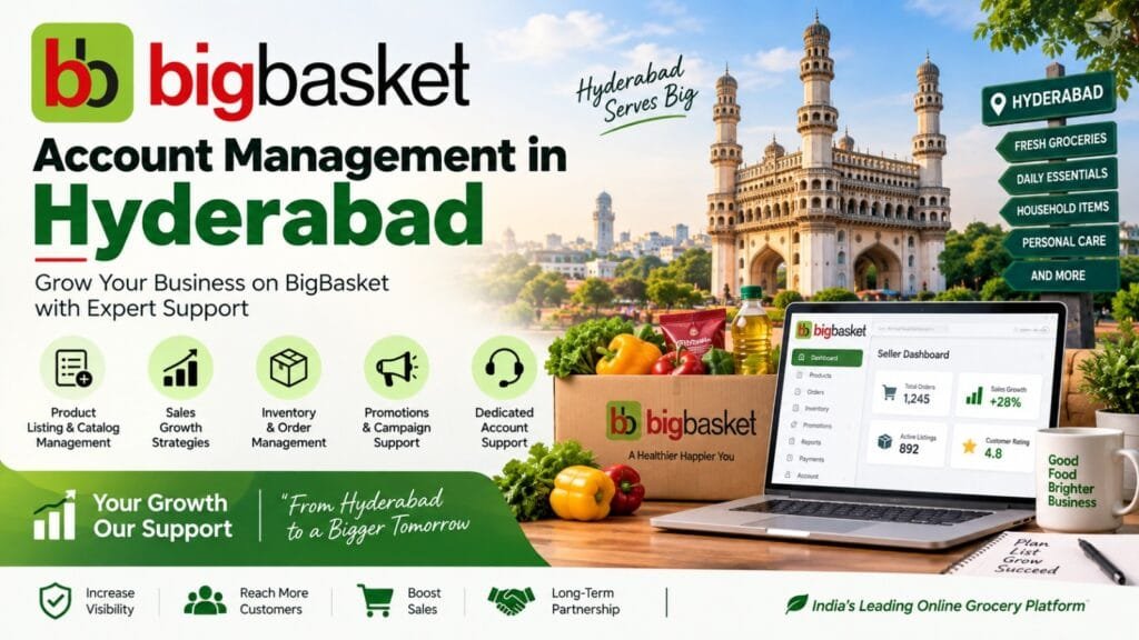 BigBasket Account Management in Hyderabad