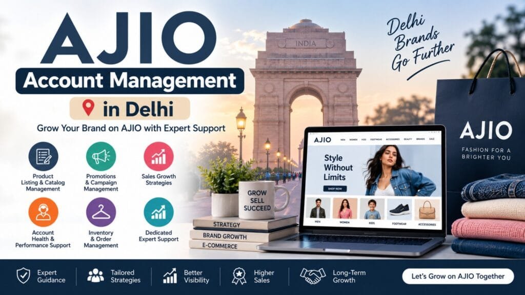AJIO Account Management in Delhi